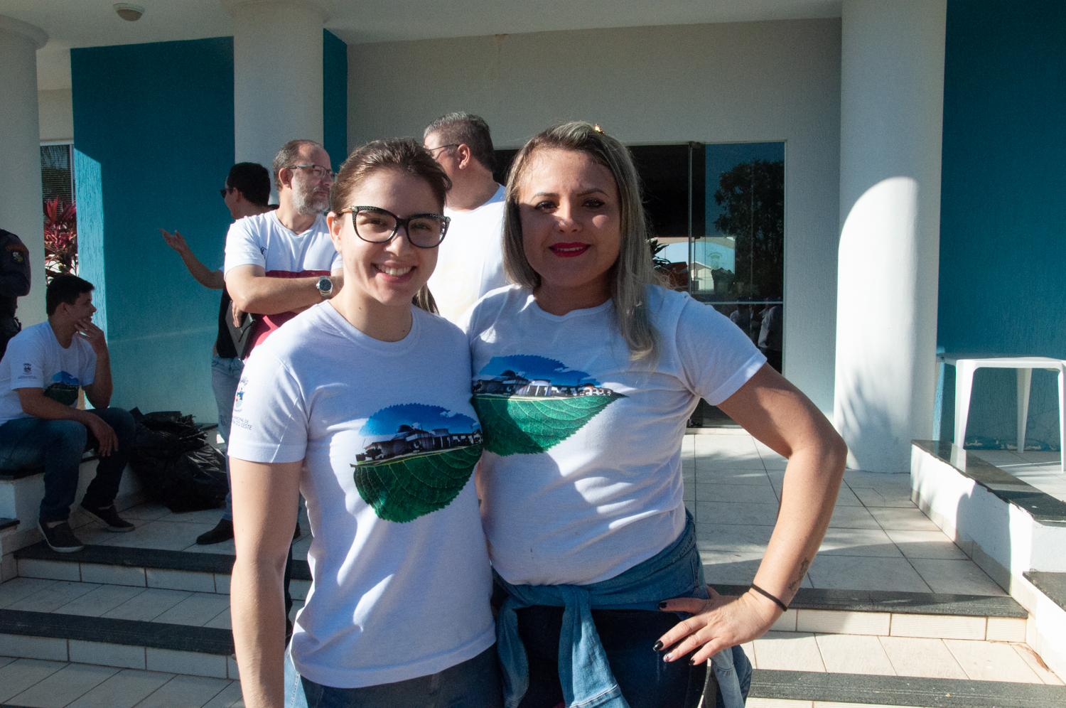 Ação de limpeza da nascente afluente do Córrego Traíra