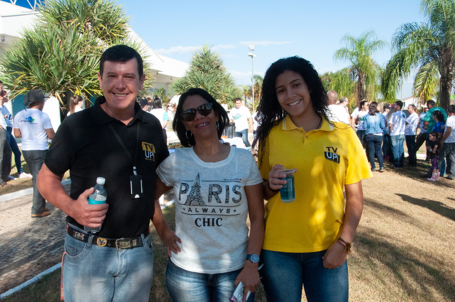 Ação de limpeza da nascente afluente do Córrego Traíra