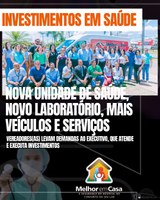 AÇÕES CONJUNTAS EXECUTIVO E LEGISLATIVO RESULTAM EM INVESTIMENTOS