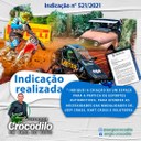 Crocodilo solicita criação de espaço para prática de esportes automotivos Crocodilo solicita criação de espaço para prática de esportes automotivos