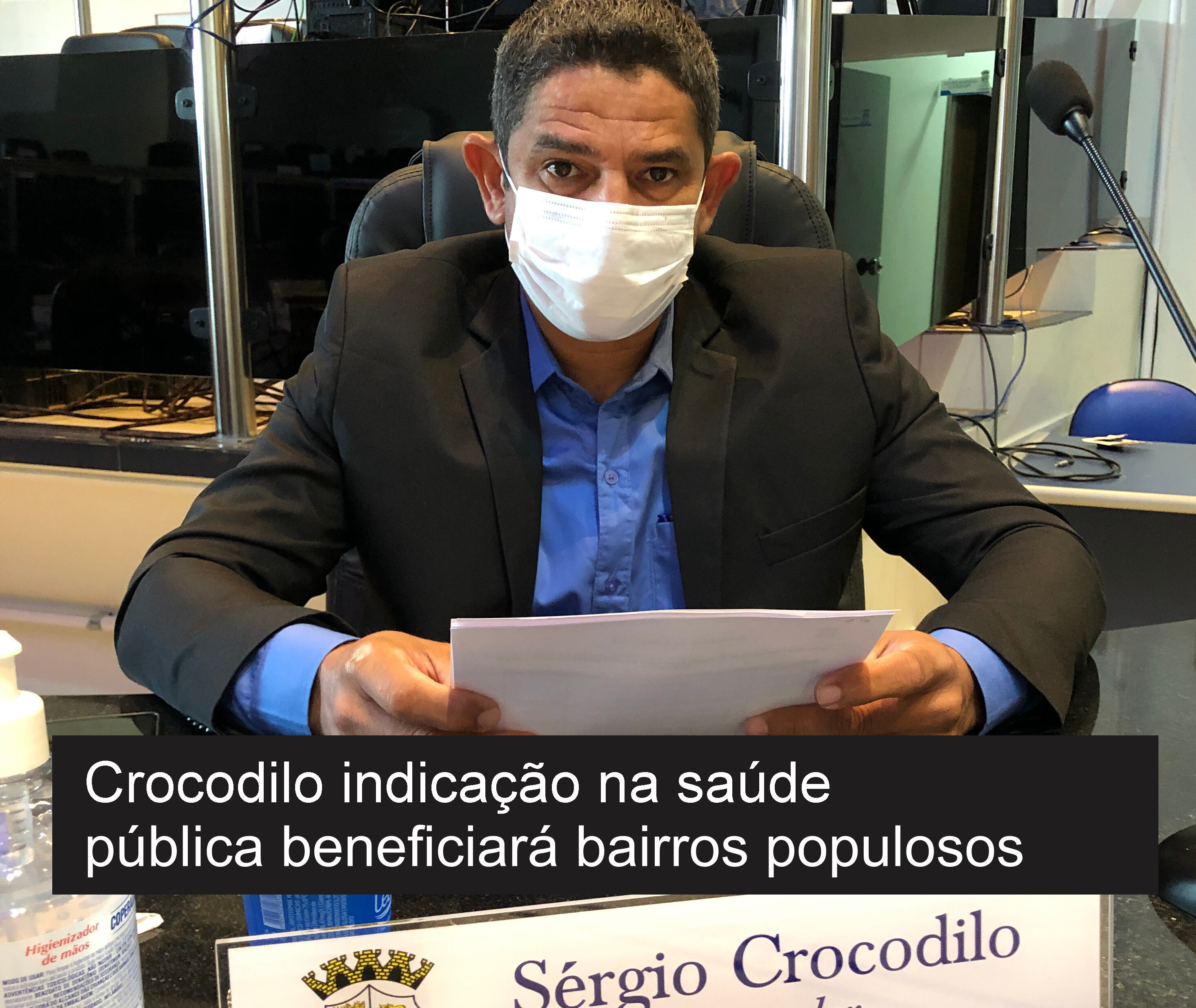 Crocodilo sugere a construção de três Policlínicas nos bairros mais populosos 