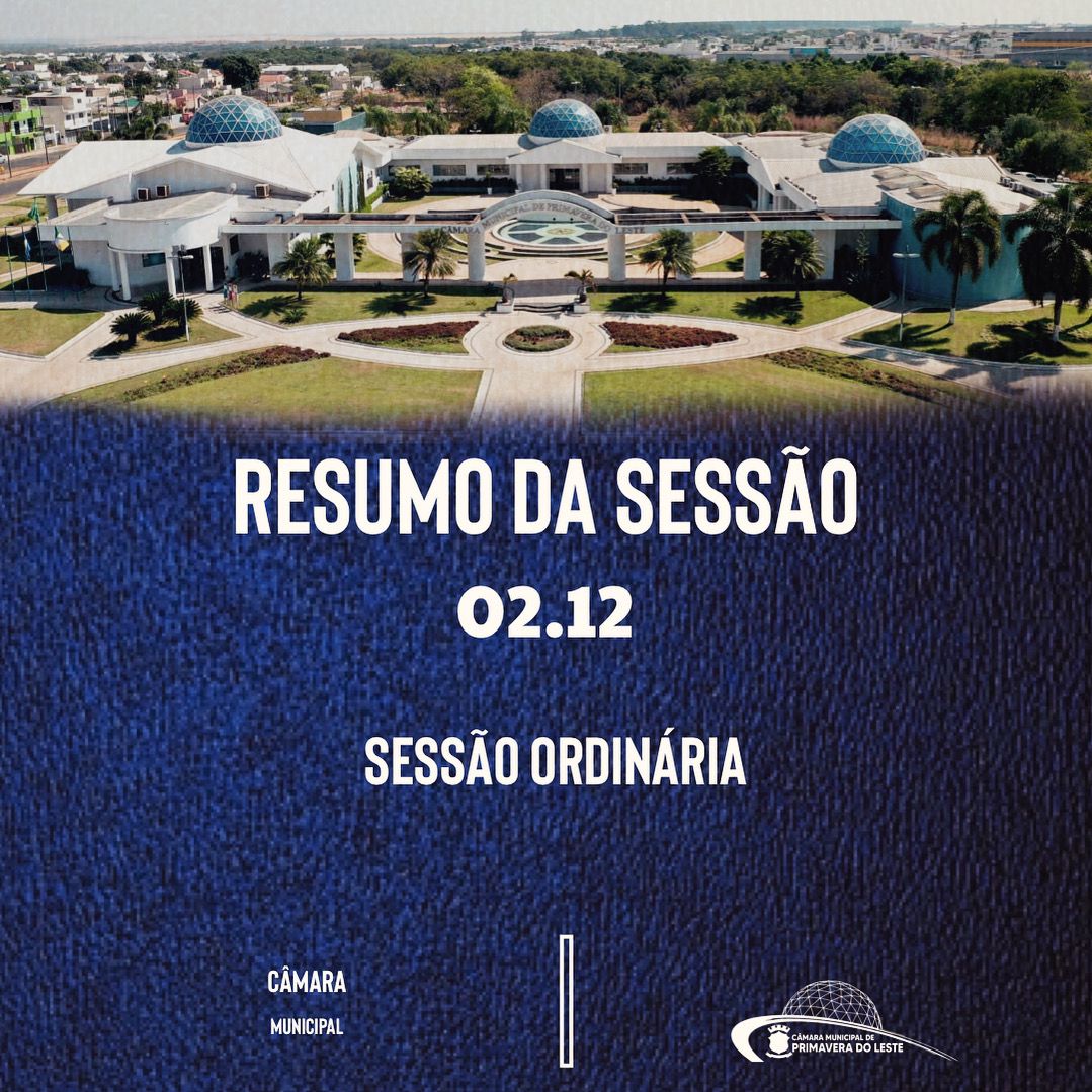 EM SESSÃO APROVADAS AS CONTAS EXERCÍCIO 2023