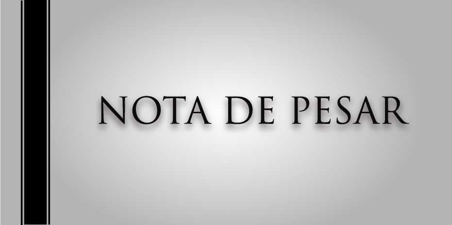 NOTA DE PESAR