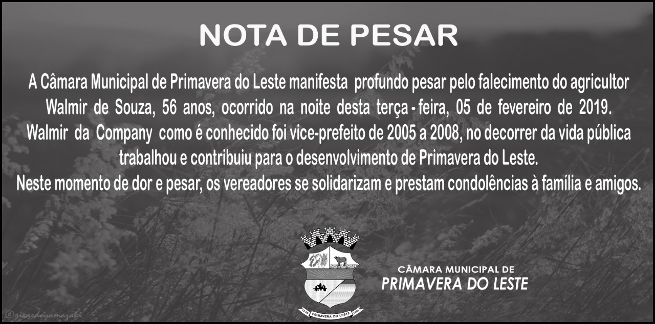 Nota de Pesar