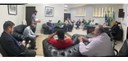 Reunião com motoristas, temas diversos e cobranças nas áreas de saúde e logística Reunião com motoristas, temas diversos e cobranças nas áreas de saúde e logística