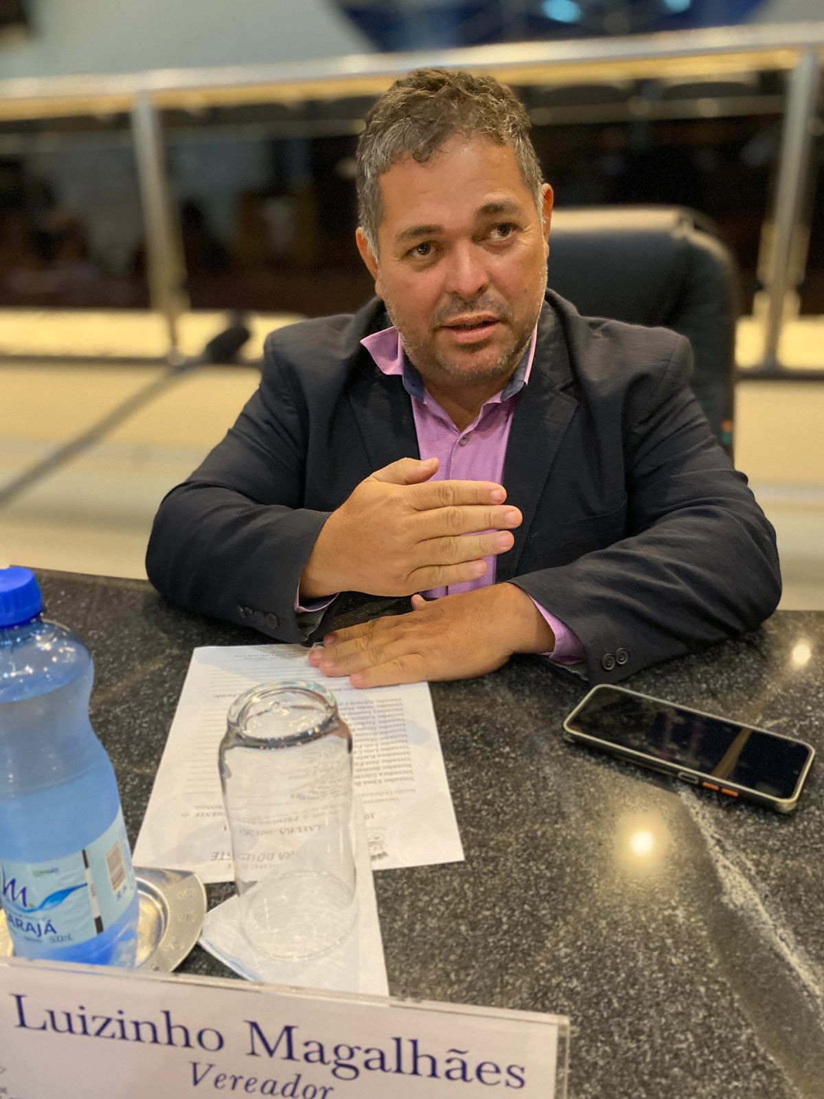 LUIZINHO DESTACA QUE CÂMARA NÃO PARTICIPOU DE TAC E QUE POPULAÇÃO NÃO PODE SER SACRIFICADA