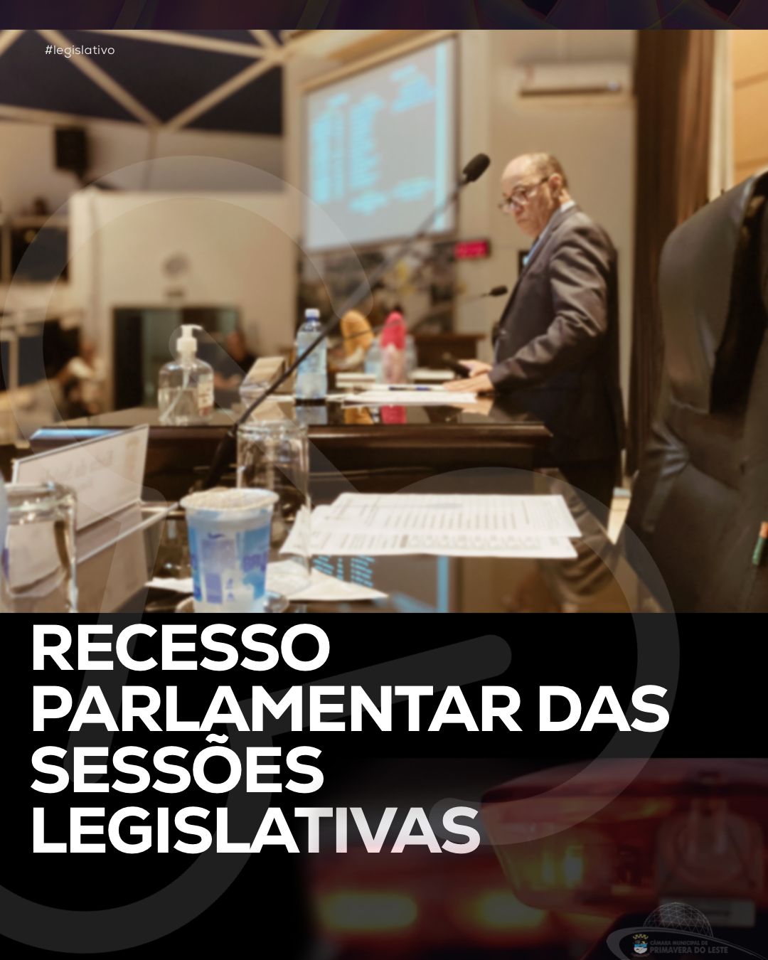 RECESSO DAS PLENÁRIAS MAS VEREADORES SEGUEM RITMO DE TRABALHO
