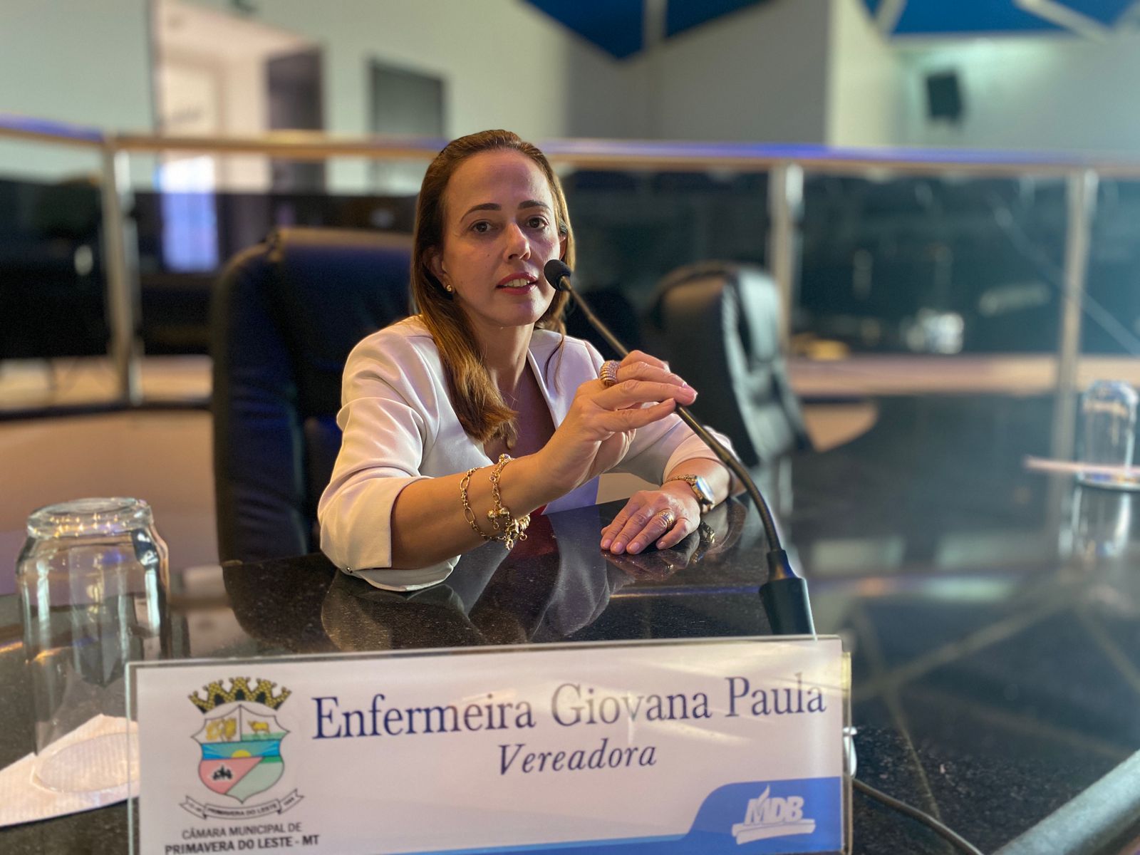 Vereadora Giovana alerta para a importância do recenseamento do IBGE